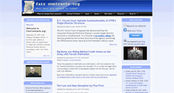Desktop Screenshot of faircontracts.org